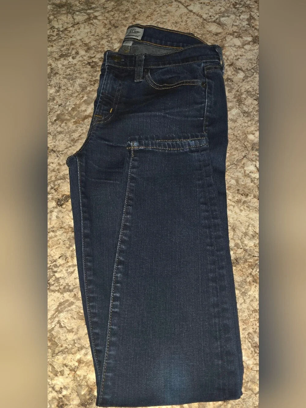 J Crew Toothpick Skimny Ankle Denim Jeans NWOT Size 26
